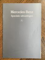 NL brochure folder Mercedes-Benz Speciale uitrustingen 1985, Zo goed als nieuw, Mercedes-Benz, Mercedes, Ophalen of Verzenden