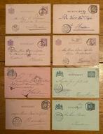 8x briefkaart aan Jamfabriek Corn. Sipkes Haarlem 1882-1907, Ophalen of Verzenden, Voor 1920, Noord-Holland