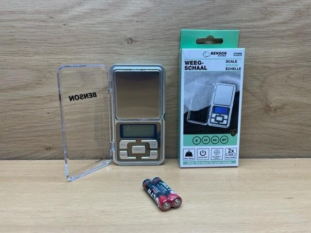 Weegschaaltje precisie 500g., Witgoed en Apparatuur, Weegschalen, Nieuw, Digitaal, Overige typen, Fijner dan 1 gram, Minder dan 10 kg