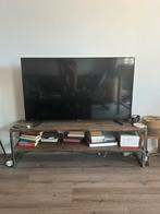 Tv meubel hout met stalen poten Giani Solido, Huis en Inrichting, Ophalen, Gebruikt, 25 tot 50 cm, Minder dan 100 cm
