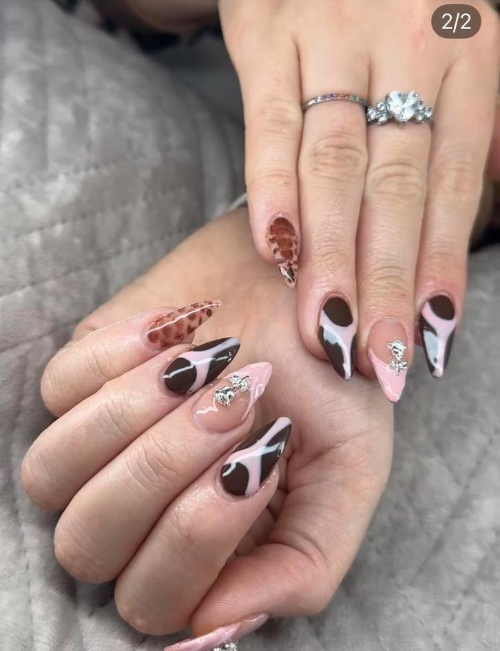 Acryl nagels / gellak op eigen nagels, Sieraden, Tassen en Uiterlijk, Uiterlijk | Cosmetica en Make-up, Nieuw, Handen en Nagels