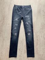 Legging met spijkerbroek jeans print maat S, Blauw, W30 - W32 (confectie 38/40), Ophalen of Verzenden, Zo goed als nieuw