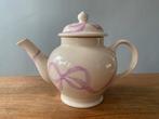Emma Bridgewater theepot pink ribbon- collectors item, Ophalen, Overige typen, Zo goed als nieuw, Overige stijlen