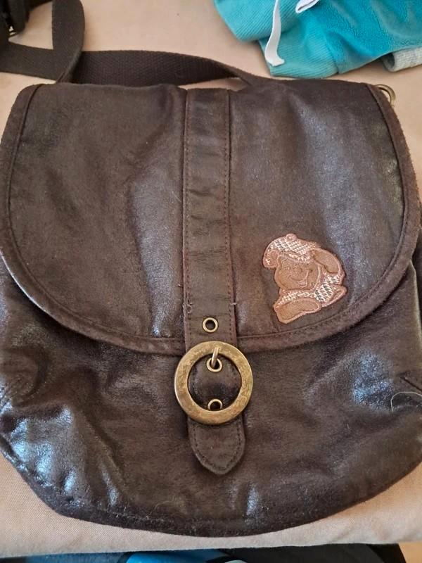 Vintage schoudertas uit Disneyland Parijs, Sieraden, Tassen en Uiterlijk, Tassen | Schoudertassen, Zo goed als nieuw, Overige merken