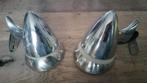 2 gebruikte oldskool chrome kuip spiegels, Auto-onderdelen, Spiegels, Ophalen of Verzenden, Gebruikt, Overige automerken