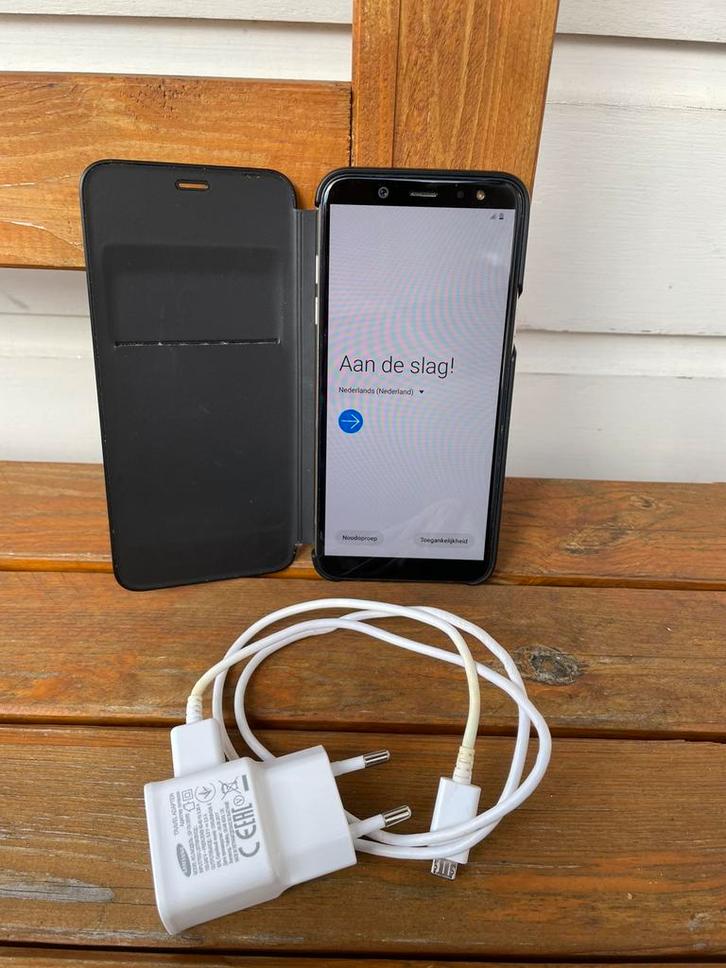 Samsung Galaxy A6 dual-sim 32GB goud | mobiele telefoon, Telecommunicatie, Mobiele telefoons | Samsung, Ophalen of Verzenden