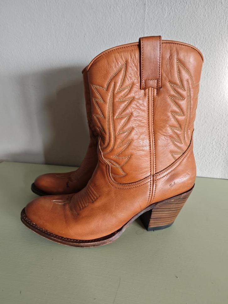 Cowboy laarzen - Sendra, Kleding | Dames, Schoenen, Gedragen, Lage of Enkellaarzen, Bruin, Ophalen