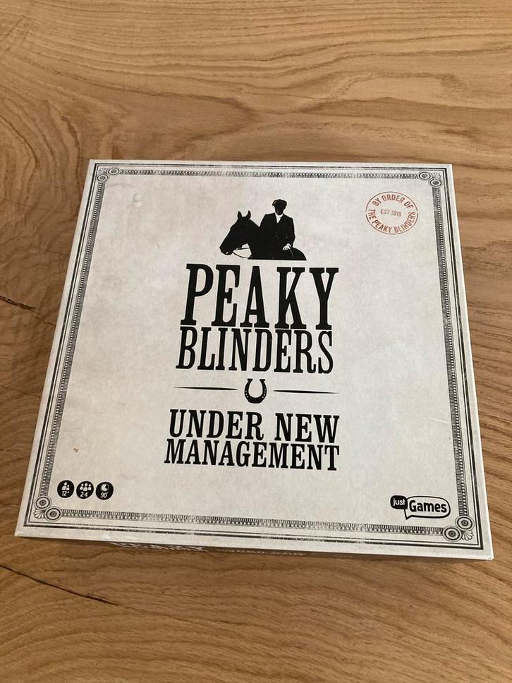 Peaky Blinders: Under New Management Bordspel, Hobby en Vrije tijd, Gezelschapsspellen | Bordspellen, Zo goed als nieuw, Drie of vier spelers