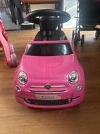 Roze Loopauto - Fiat 500 Stijl, Kinderen en Baby's, Speelgoed | Buiten | Voertuigen en Loopfietsen, Ophalen of Verzenden, Gebruikt