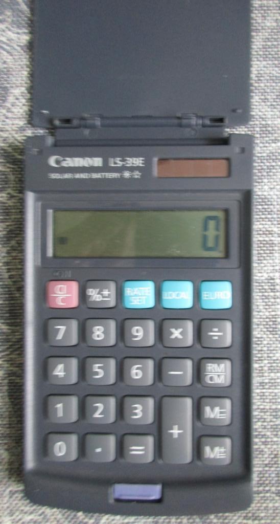 calculator - Rekenmachine Canon LS 39 E, Diversen, Rekenmachines, Nieuw, Ophalen of Verzenden