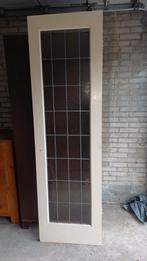 Glas in lood deur, Gebruikt, Minder dan 80 cm, Binnendeur, Ophalen of Verzenden