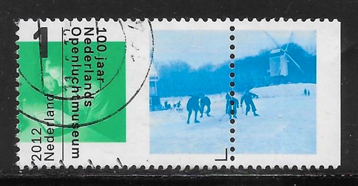 2012, Openluchtmuseum, Jongens met tablet [2922] (K2823), Postzegels en Munten, Postzegels | Nederland, Ophalen of Verzenden