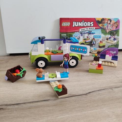 Lego Junior 10749 Mia's biologische voedselmarkt, Kinderen en Baby's, Speelgoed | Duplo en Lego, Zo goed als nieuw, Lego, Complete set