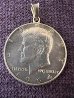 Kennedy 1964. Halve dollar. Hanger zilver, Ophalen of Verzenden, Noord-Amerika, Zilver