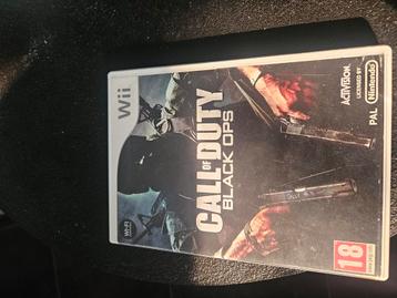 Wii call of duty Black ops spel beschikbaar voor biedingen