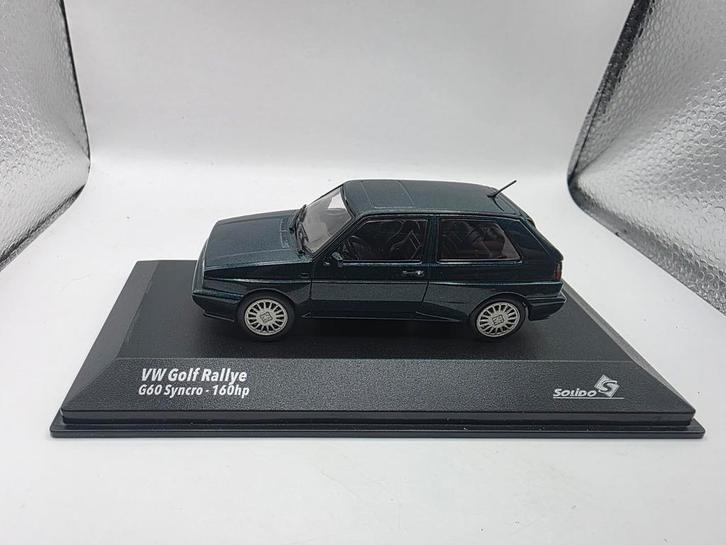 Golf mk2 rallye, Hobby en Vrije tijd, Modelauto's | 1:43, Zo goed als nieuw, Auto, Solido, Ophalen of Verzenden