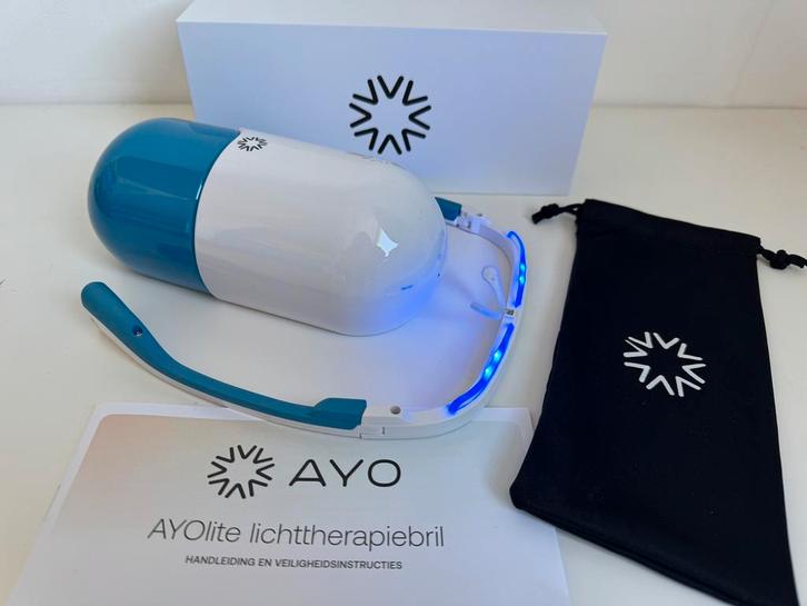 AYO Lichttherapiebril - NIEUW, Witgoed en Apparatuur, Persoonlijke-verzorgingsapparatuur, Nieuw, Overige typen, Ophalen of Verzenden