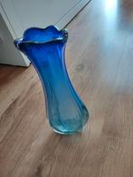 Mooie zware morano vaas /40cm hoog, Overige kleuren, Ophalen of Verzenden, Minder dan 50 cm, Glas