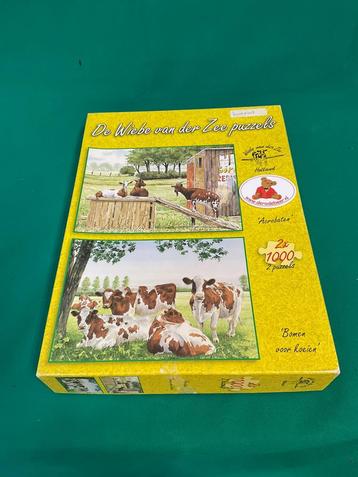Wiebe van der Zee puzzel acrobaten & bomen voor koeien beschikbaar voor biedingen