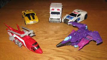 Transformers. { 5 stuks } beschikbaar voor biedingen