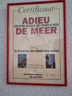Stukje doelnet Ajax "de Meer" No.922, Ophalen of Verzenden, Zo goed als nieuw, Ajax
