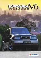 Brochure Suzuki Vitara Villager V6, Gelezen, Overige merken, Ophalen of Verzenden