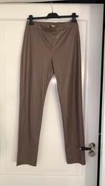 Max Mara leather look broek, mt 38/40, Kleding | Dames, Broeken en Pantalons, Lang, Maat 38/40 (M), Ophalen of Verzenden, Max Mara