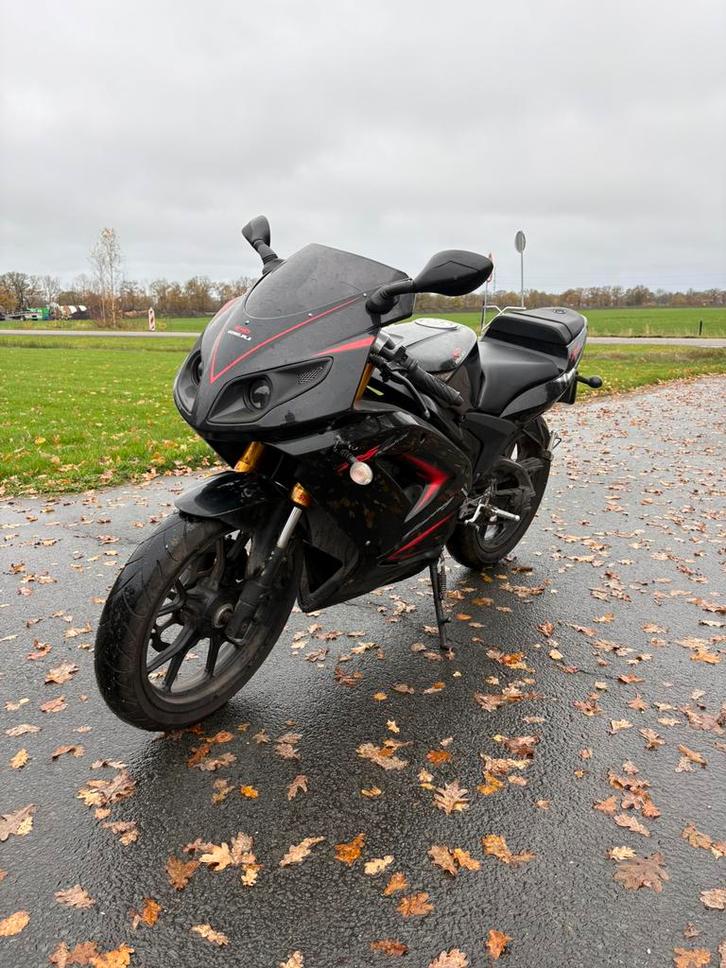 Rieju Matrix RS2 schakelbrommer 1e eigenaar, Fietsen en Brommers, Brommers | Derbi, Gebruikt, Ophalen