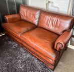 Leren bank, Ophalen, Gebruikt, 75 tot 100 cm, Leer