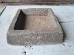 Stenen plantenbak / bloempot/onderzetter, Tuin, Steen, Gebruikt, Minder dan 30 cm