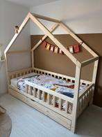 Bedhuisje, kinderbed, peuterbed voor alle matrasmaten, Ophalen, 85 tot 100 cm, Nieuw, Lattenbodem