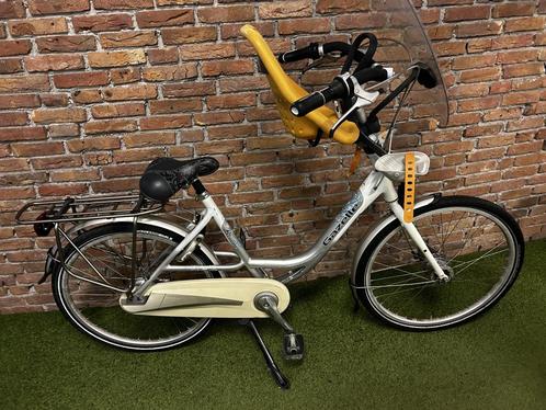 Fietshokje Hoofddorp: Gazelle Bloom Moederfiets M50, Fietsen en Brommers, Fietsen | Dames | Moederfietsen, Zo goed als nieuw, Gazelle