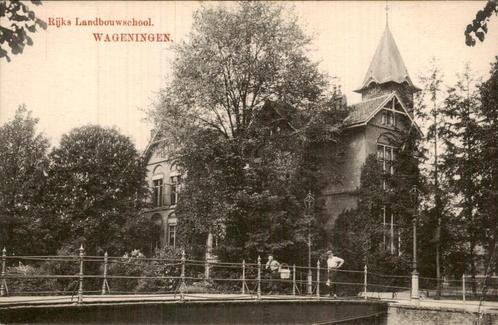 Rijks Landbouwschool Wageningen, Verzamelen, Ansichtkaarten | Nederland, Ongelopen, Gelderland, Voor 1920, Verzenden