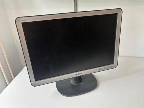 Philips LCD-breedbeeld monitor 190SW8FS/00, Computers en Software, Monitoren, Zo goed als nieuw, 60 Hz of minder, Ophalen of Verzenden