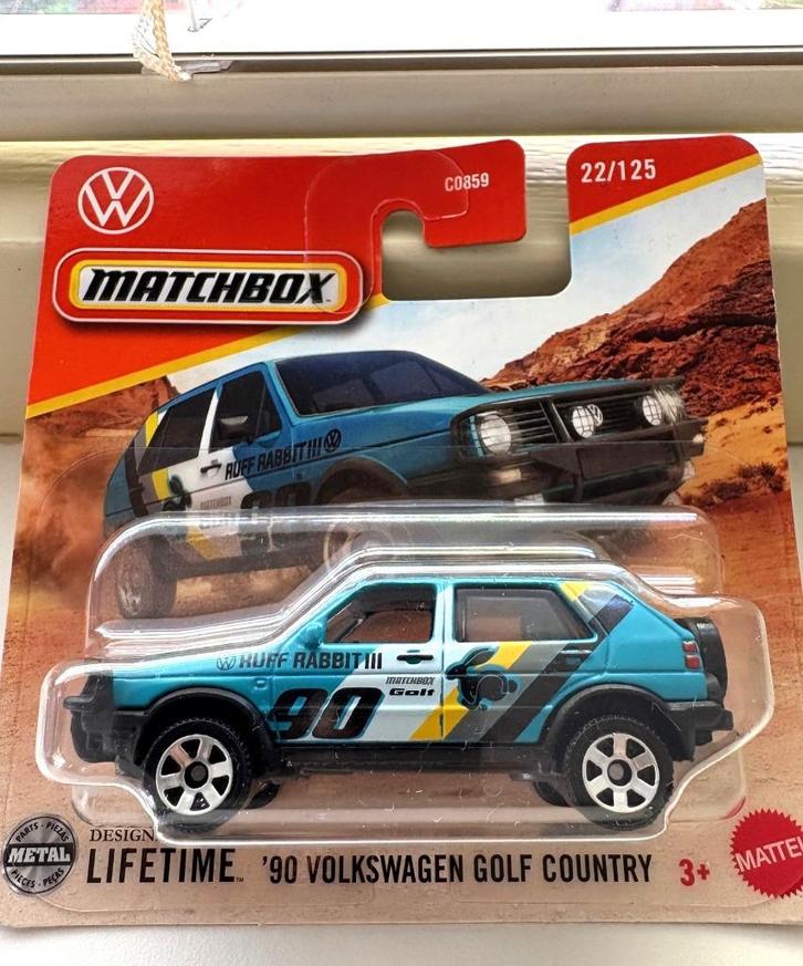 Matchbox Volkswagen Golf 4X4 Country, Hobby en Vrije tijd, Modelauto's | Overige schalen, Nieuw, Auto, Ophalen of Verzenden