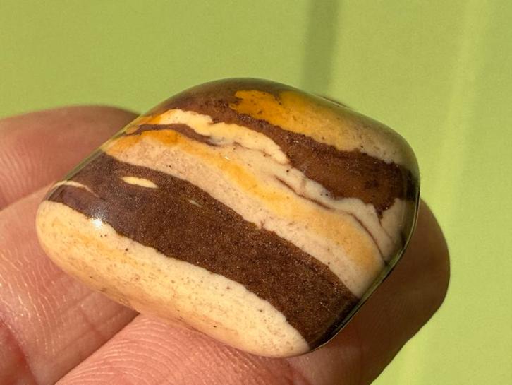 Cappuccino Jaspis broekzaksteen mineralen, Verzamelen, Mineralen en Fossielen, Mineraal, Ophalen of Verzenden