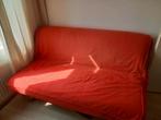 Slaapbank met afneembare (wasbare) hoes, Gebruikt, 140 cm, Ophalen, Tweepersoons