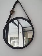 Stoere spiegel rond zwart, Minder dan 50 cm, Rond, Nieuw, Ophalen of Verzenden