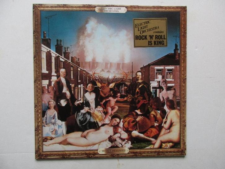 LP ELO - Secret Messages EX IZGS, Cd's en Dvd's, Vinyl | Rock, Zo goed als nieuw, Poprock, 12 inch, Ophalen of Verzenden