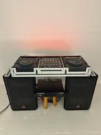 Dj set Reloop + luidspreker + versterker, Ophalen, Gebruikt, 1000 watt of meer, P.A.