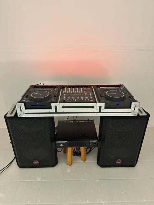Dj set Reloop + luidspreker + versterker, Muziek en Instrumenten, Versterkers | Keyboard, Monitor en PA, Gebruikt, P.A., 1000 watt of meer