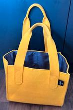 Gele vilten grote shopper van Jemako, Ophalen of Verzenden, Zo goed als nieuw, Geel, Shopper