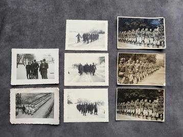 Lot van 8 grotere Wehrmacht foto's  beschikbaar voor biedingen