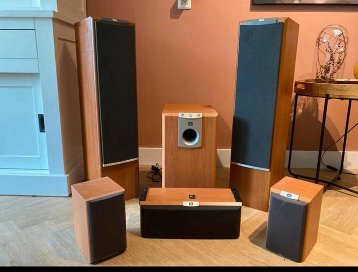 JBL surround 6.1 SUB 178 systeem met extra LX 2004 front, Audio, Tv en Foto, Luidsprekers, Gebruikt, Subwoofer, 120 watt of meer