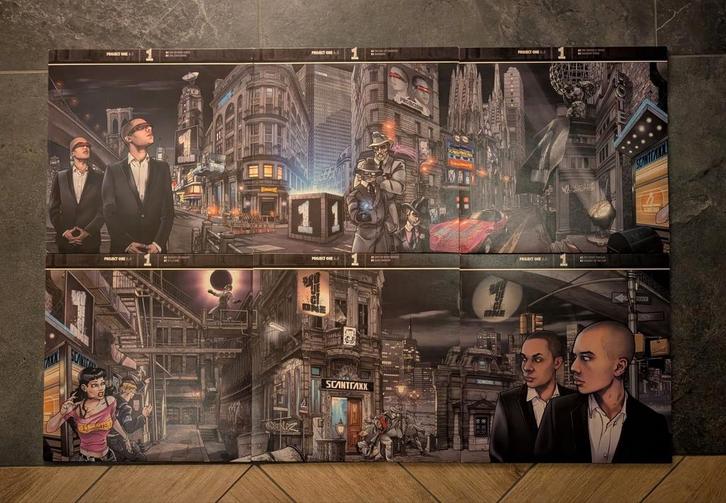 Project One LP - Headhunterz & Wildstylez - Uniek!, Cd's en Dvd's, Vinyl | Dance en House, Zo goed als nieuw, 12 inch, Ophalen of Verzenden