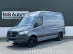 Mercedes-Benz Sprinter 317 L2 Trekhaak 3500kg Camera Navigat, Auto's, Automaat, Achterwielaandrijving, Zwart, 4 cilinders