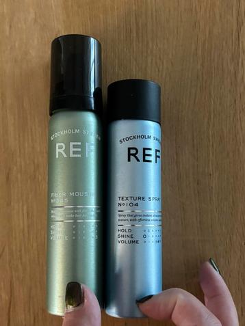 REF Haarproducten - Spray & Mousse beschikbaar voor biedingen