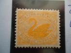 Vogel zwaan Australië-West 1902, mi. 50A postfris/ongebruikt, Ophalen of Verzenden, Postfris, Dier of Natuur