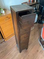 Houten ladekastje, Ophalen, Minder dan 50 cm, Gebruikt, Minder dan 100 cm