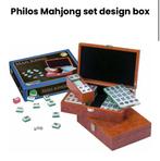 Philos Mahjong set design box, Nieuw, Ophalen of Verzenden